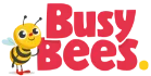 Busy Bees Education and Training’s
red and yellow logo.