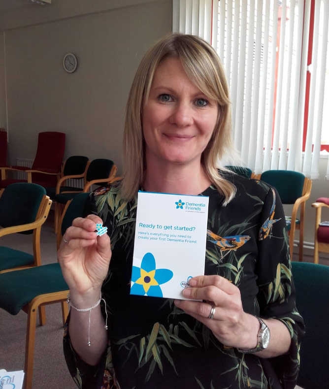 Join BB Training in becoming a dementia friend